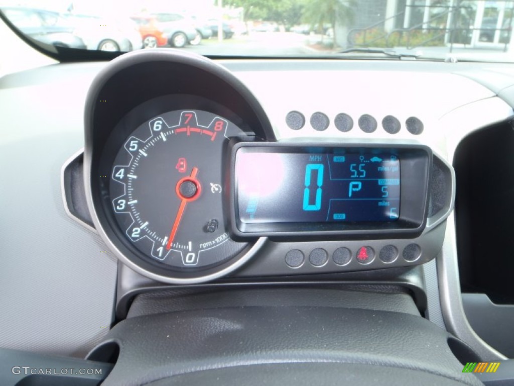2013 Chevrolet Sonic LT Hatch Gauges Photo #80843245