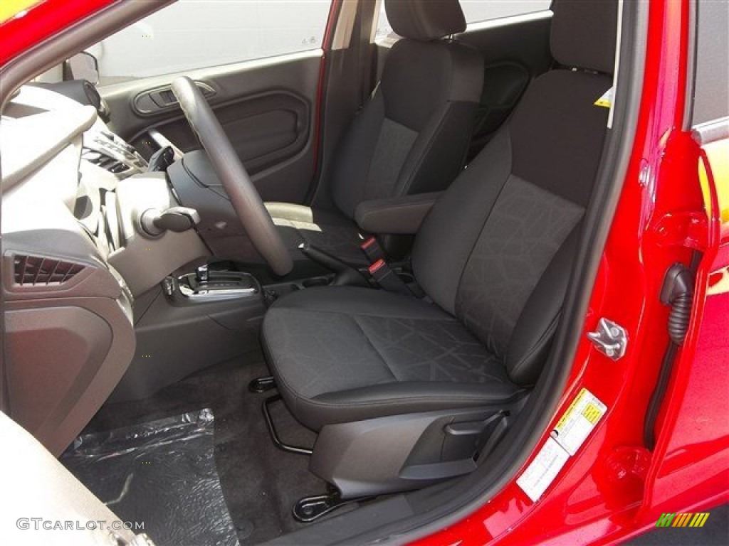 2013 Fiesta SE Sedan - Race Red / Charcoal Black photo #20
