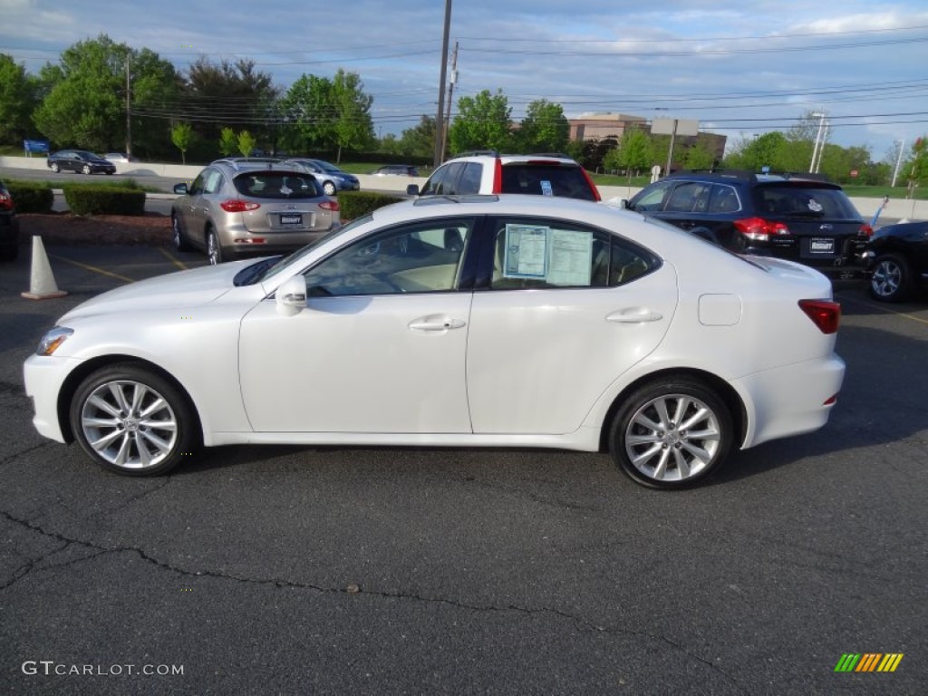 Starfire White Pearl 2009 Lexus IS 250 AWD Exterior Photo #80844232