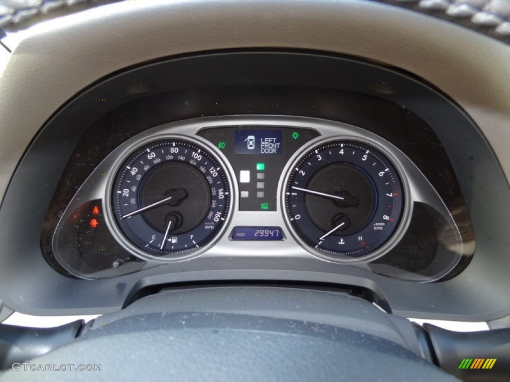 2009 Lexus IS 250 AWD Gauges Photos