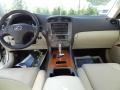 Ecru 2009 Lexus IS 250 AWD Dashboard