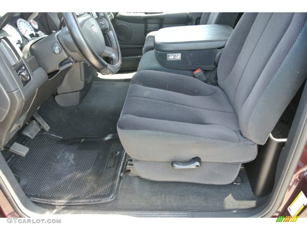 Dark Slate Gray Interior 2005 Dodge Ram 1500 SLT Regular Cab Photo #80844727