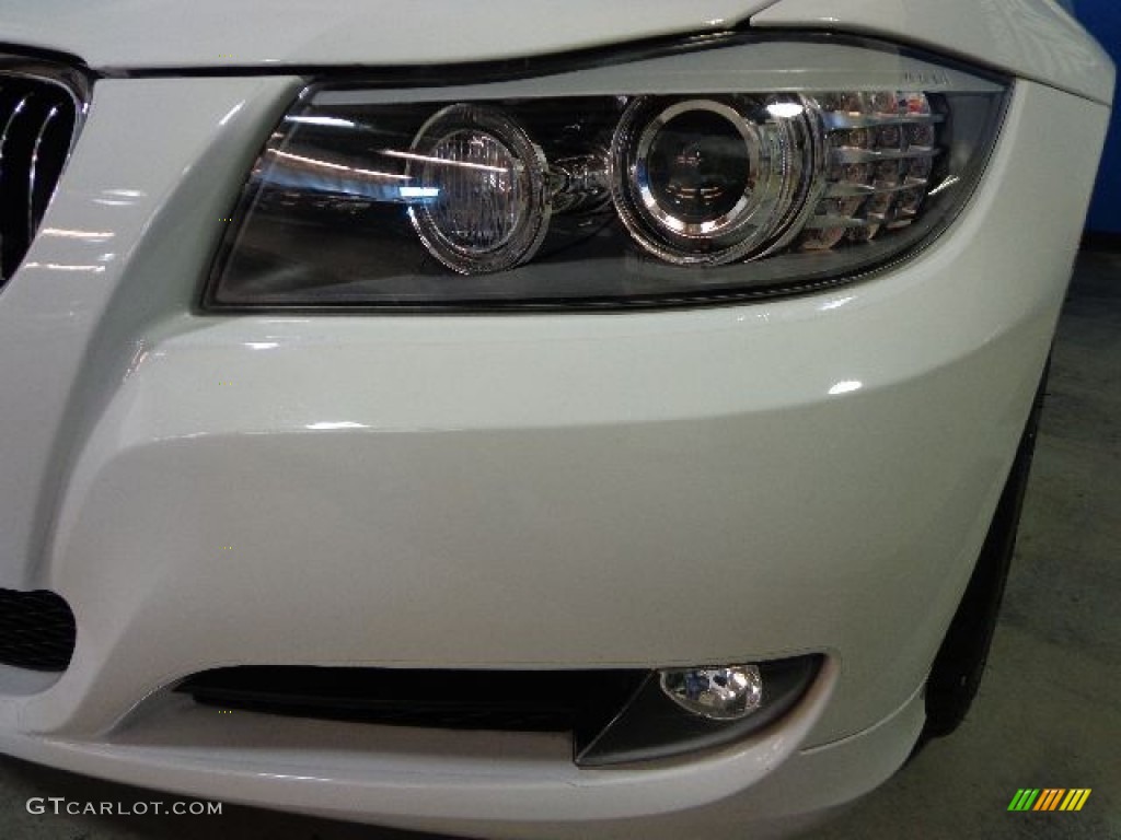 2010 3 Series 335d Sedan - Alpine White / Gray Dakota Leather photo #6