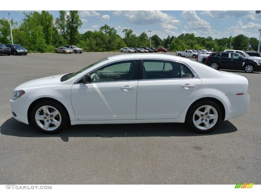 Summit White 2010 Chevrolet Malibu LS Sedan Exterior Photo #80845108