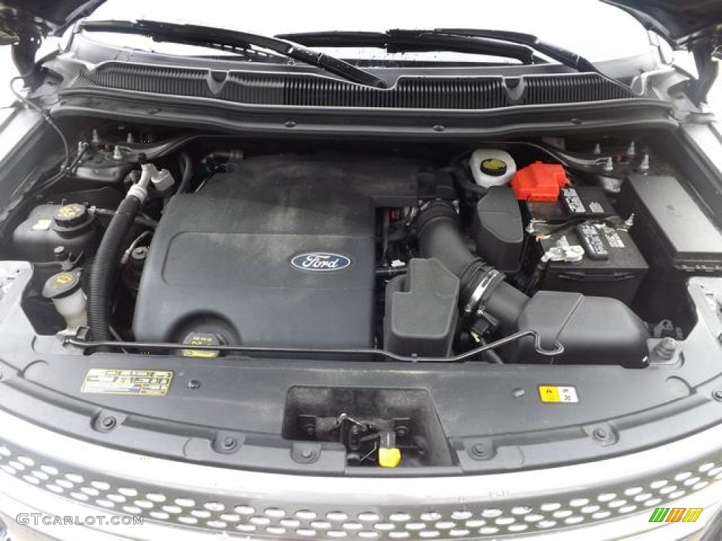 2011 Ford Explorer Limited 4WD 3.5 Liter DOHC 24-Valve TiVCT V6 Engine Photo #80845352
