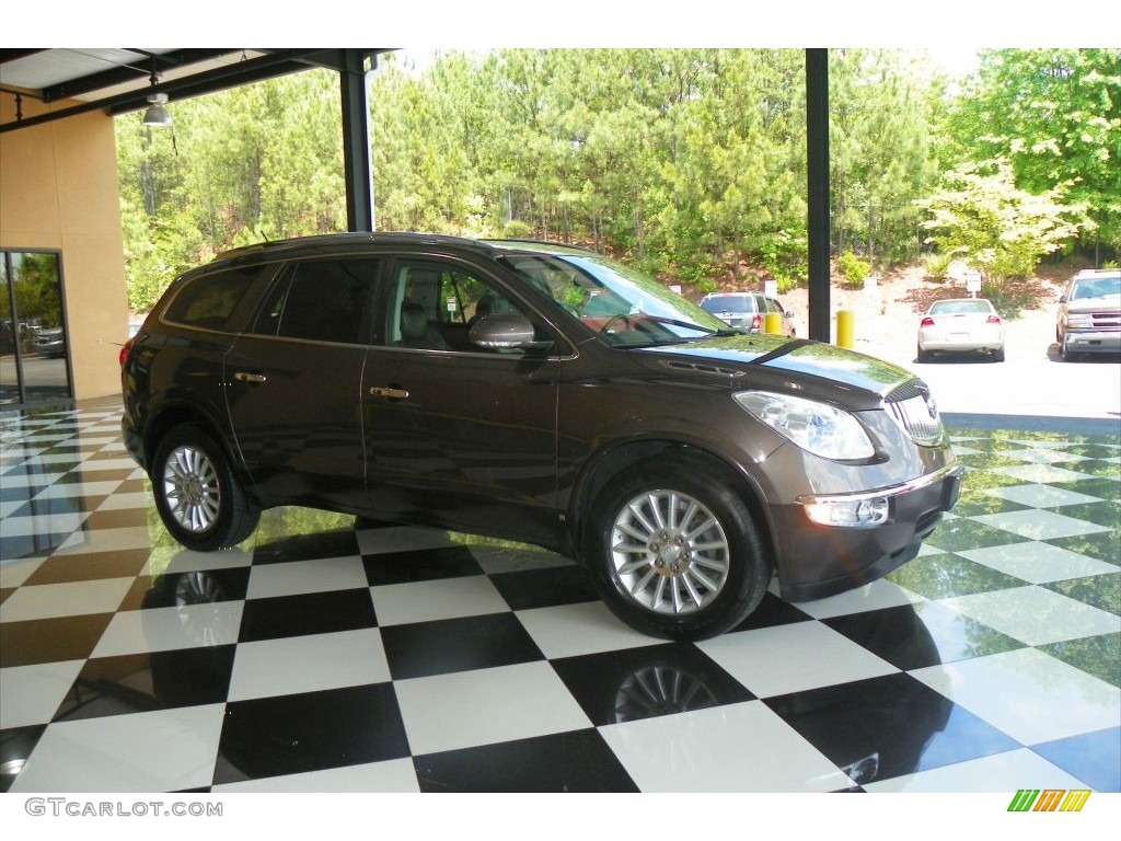 2008 Enclave CXL - Cocoa Metallic / Ebony/Ebony photo #1