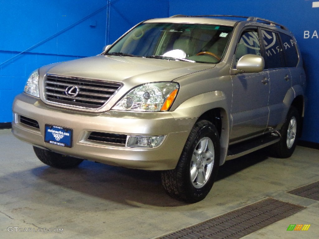 2003 GX 470 - Dorado Gold Pearl / Ivory photo #3