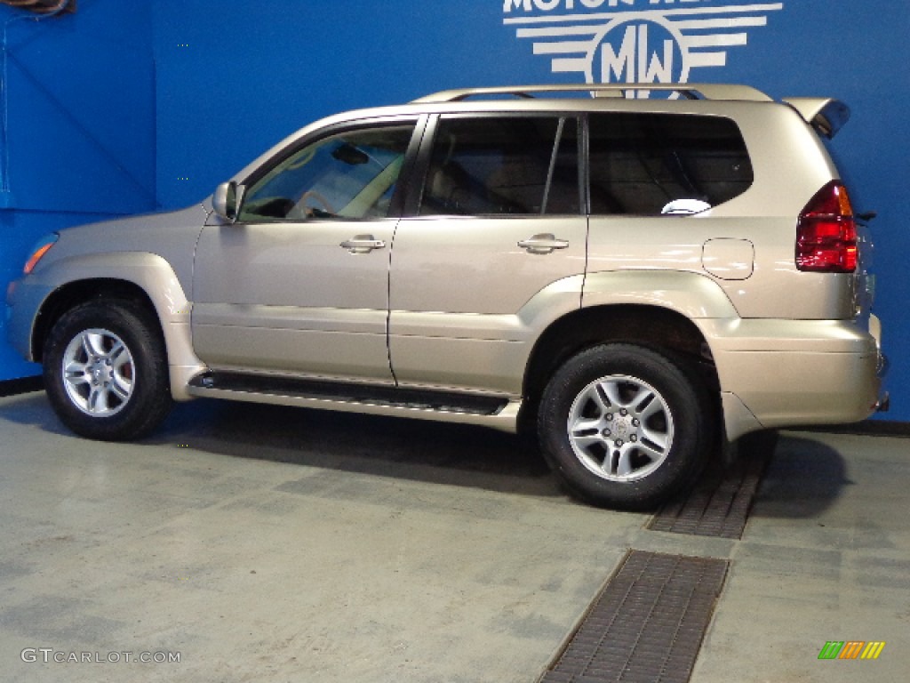 2003 GX 470 - Dorado Gold Pearl / Ivory photo #8