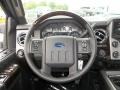  2013 F250 Super Duty Platinum Crew Cab 4x4 Steering Wheel