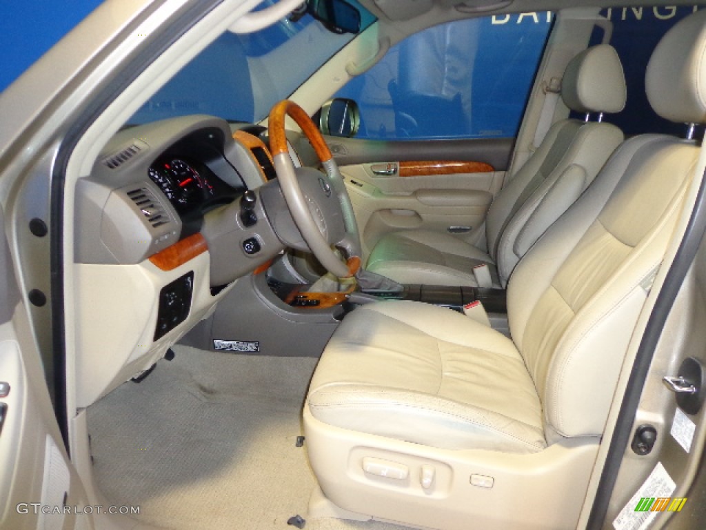 Ivory Interior 2003 Lexus GX 470 Photo #80846250