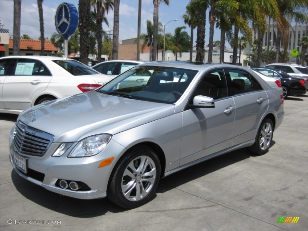 Iridium Silver Metallic 2010 Mercedes-Benz E 350 Sedan Exterior Photo #80846263