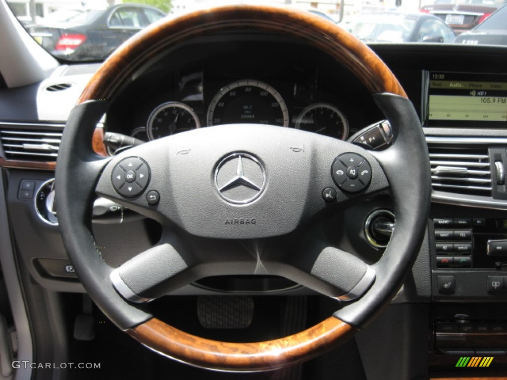 2010 Mercedes-Benz E 350 Sedan Steering Wheel Photos