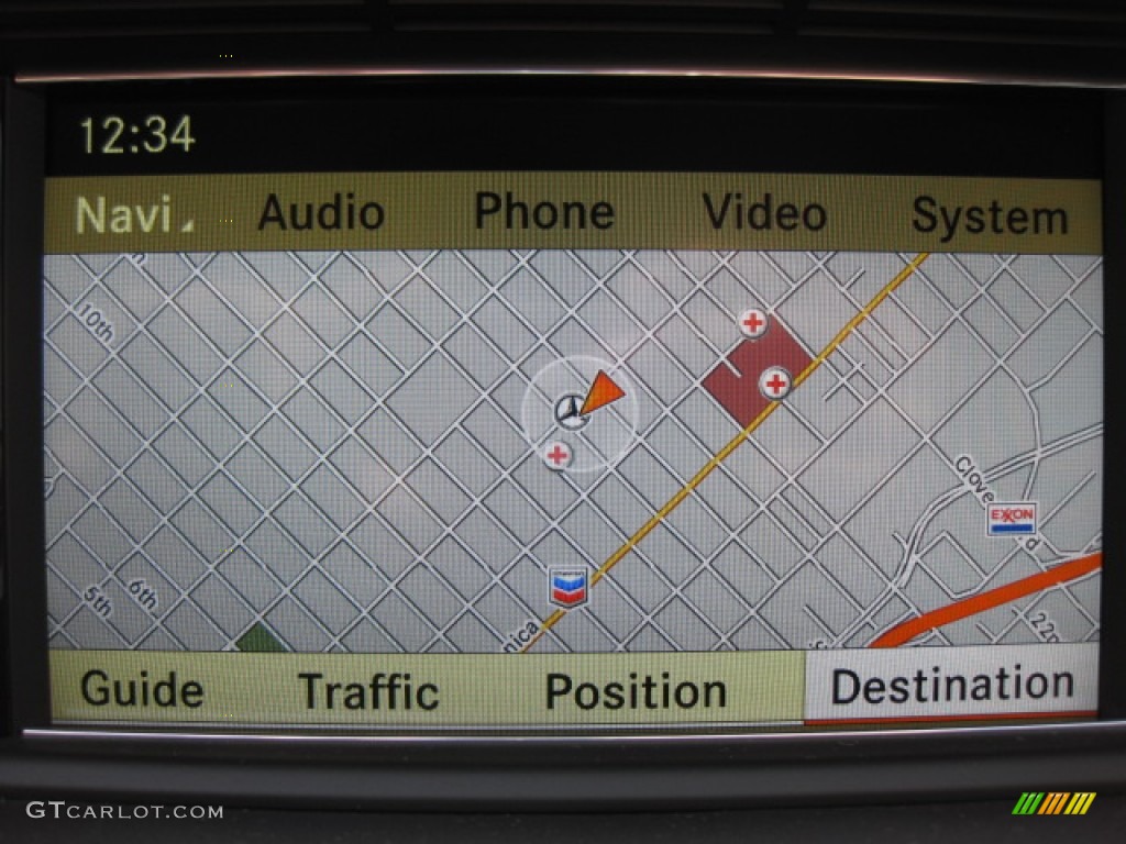 2010 Mercedes-Benz E 350 Sedan Navigation Photos