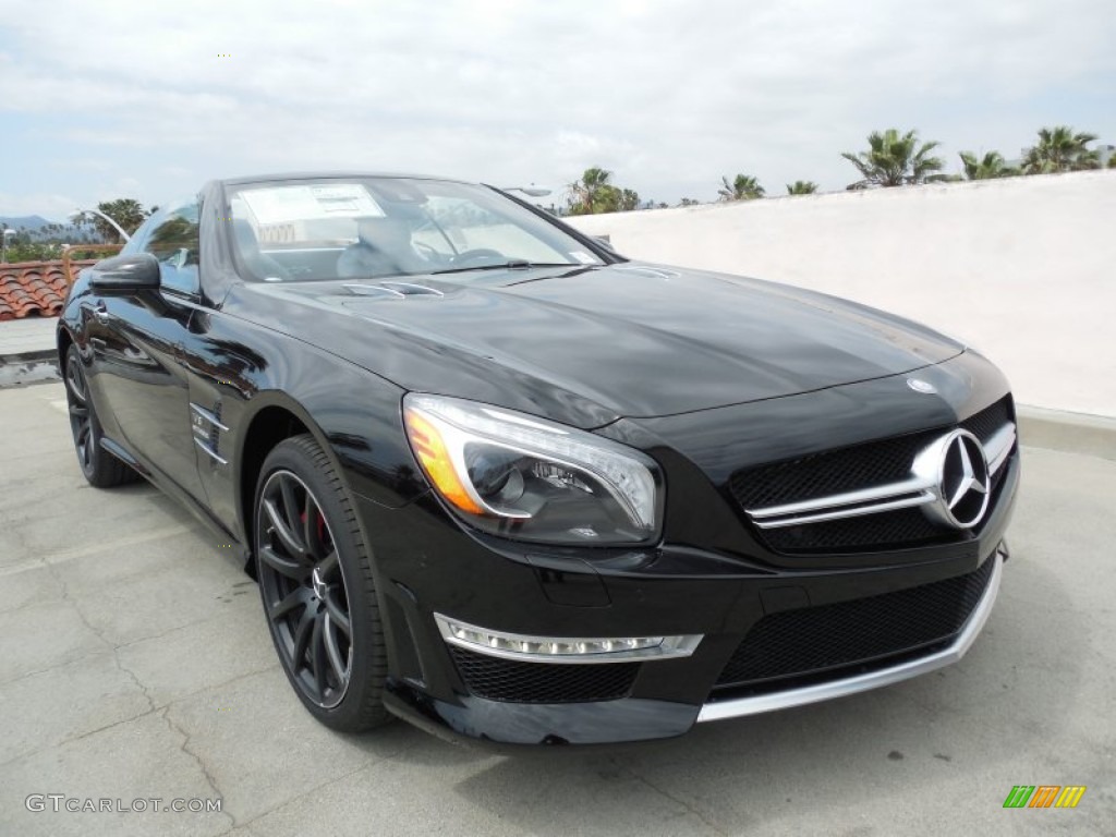 Black 2013 Mercedes-Benz SL 63 AMG Roadster Exterior Photo #80847163