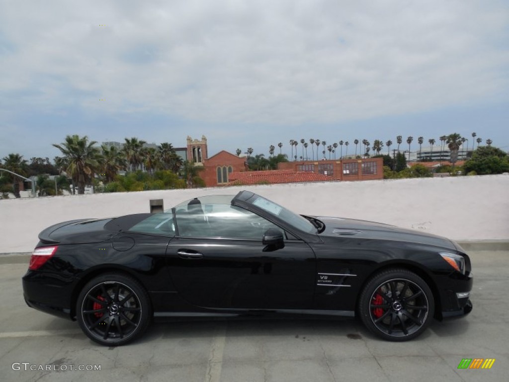 Black 2013 Mercedes-Benz SL 63 AMG Roadster Exterior Photo #80847181