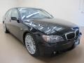2008 Jet Black BMW 7 Series 750i Sedan  photo #1