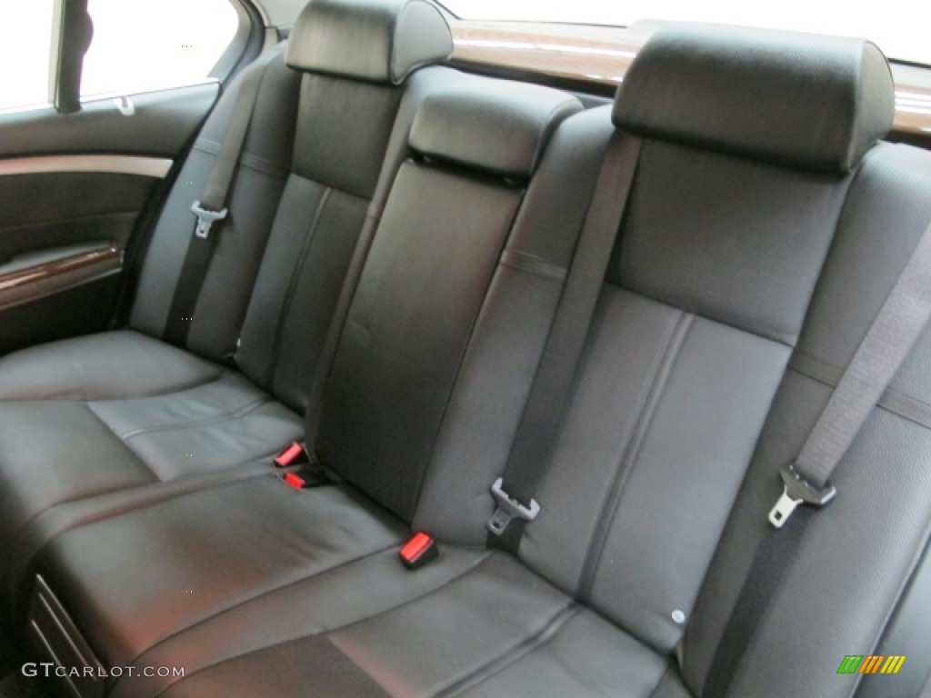 2008 7 Series 750i Sedan - Jet Black / Black photo #18