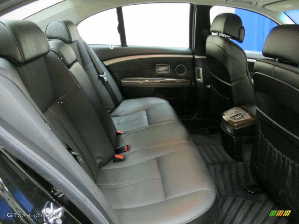2008 7 Series 750i Sedan - Jet Black / Black photo #19