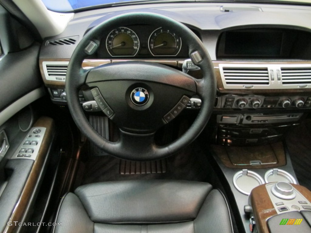 2008 7 Series 750i Sedan - Jet Black / Black photo #23