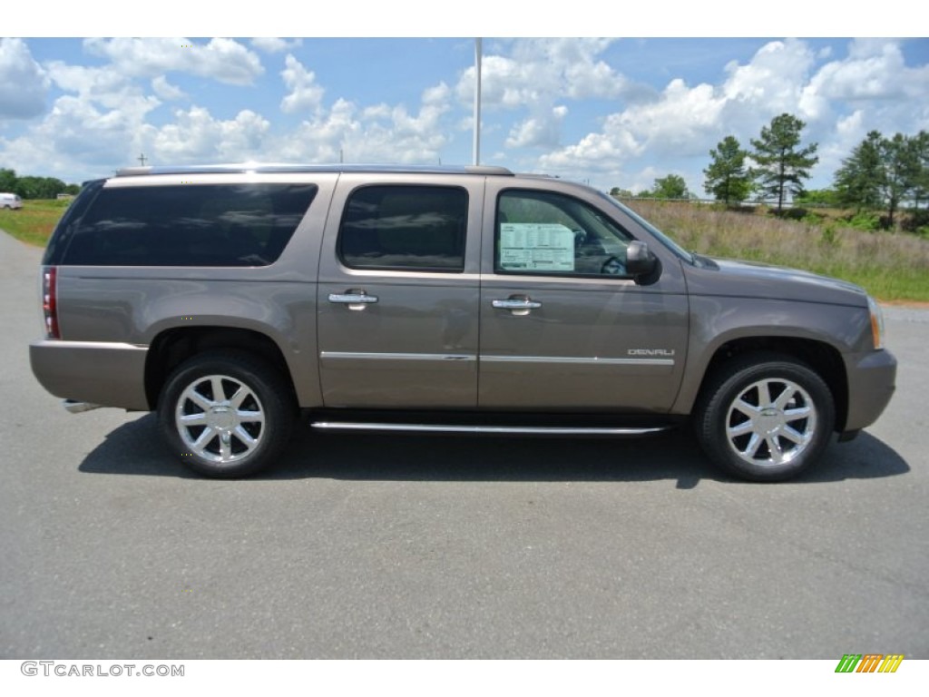 Mocha Steel Metallic 2013 GMC Yukon XL Denali AWD Exterior Photo #80848453