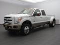 2011 Oxford White Ford F350 Super Duty King Ranch Crew Cab 4x4 Dually  photo #1