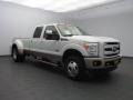 Oxford White - F350 Super Duty King Ranch Crew Cab 4x4 Dually Photo No. 3