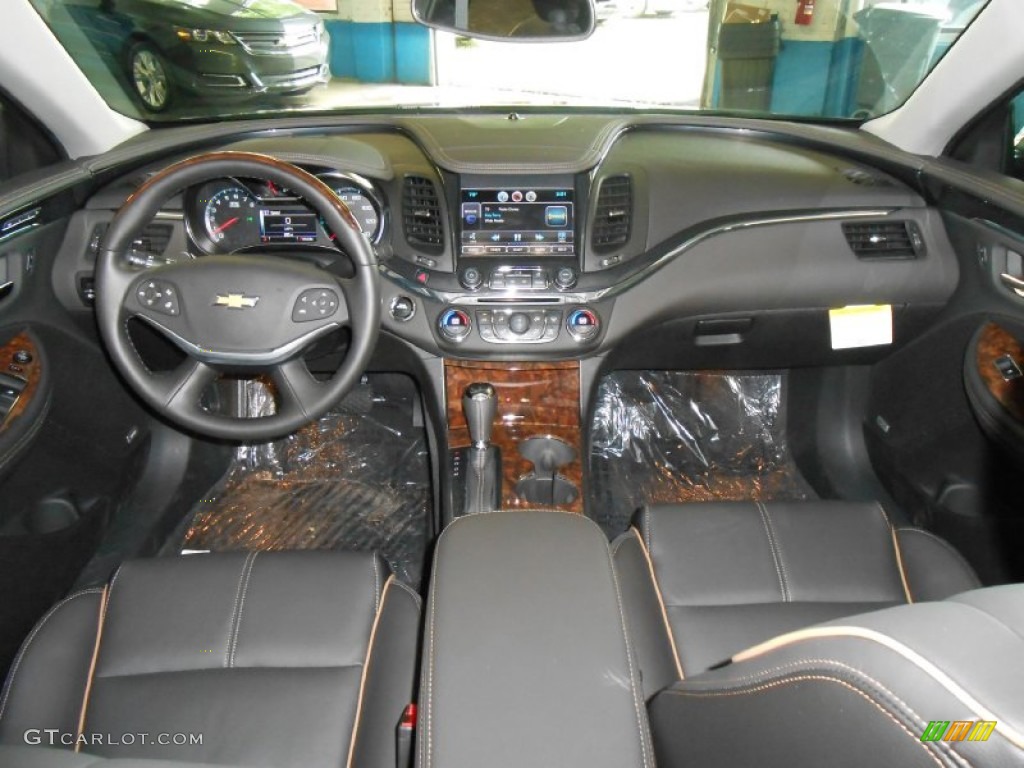 2014 Chevrolet Impala LTZ Jet Black Dashboard Photo #80850701