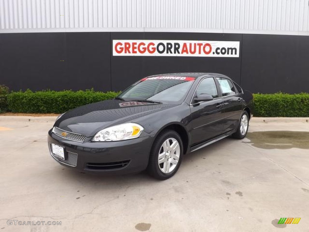 2013 Impala LT - Ashen Gray Metallic / Ebony photo #2