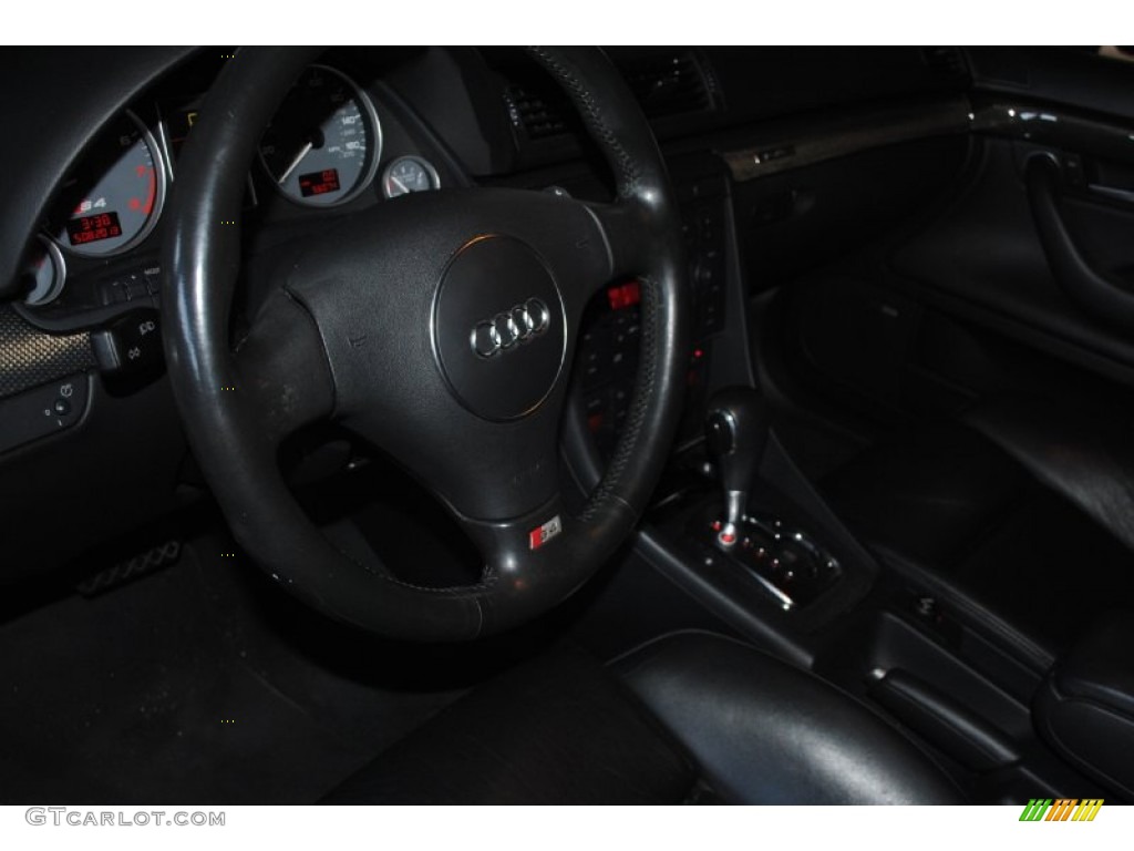 2005 S4 4.2 quattro Sedan - Dolphin Grey Metallic / Ebony photo #14