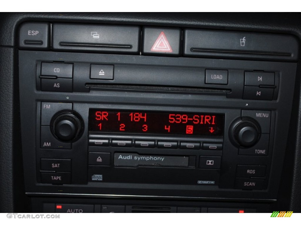 2005 S4 4.2 quattro Sedan - Dolphin Grey Metallic / Ebony photo #23
