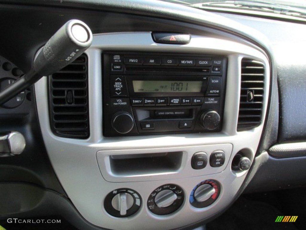 2003 Tribute LX-V6 4WD - Light Cypress Green Metallic / Dark Flint Gray photo #15