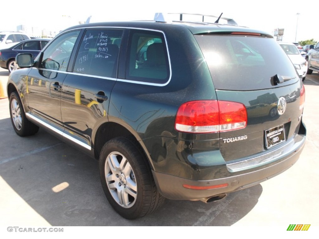 2006 Touareg V8 - Venetian Green / Pure Beige photo #5