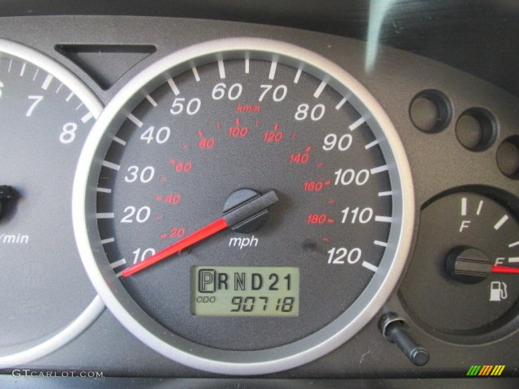 2003 Tribute LX-V6 4WD - Light Cypress Green Metallic / Dark Flint Gray photo #20