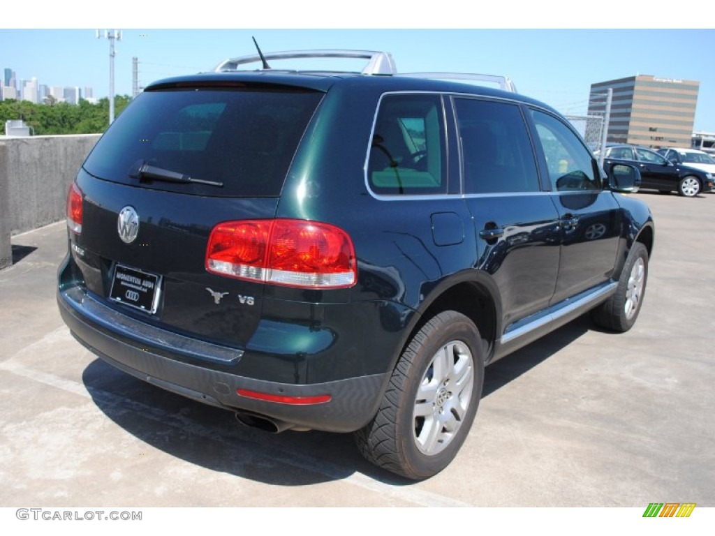 2006 Touareg V8 - Venetian Green / Pure Beige photo #7