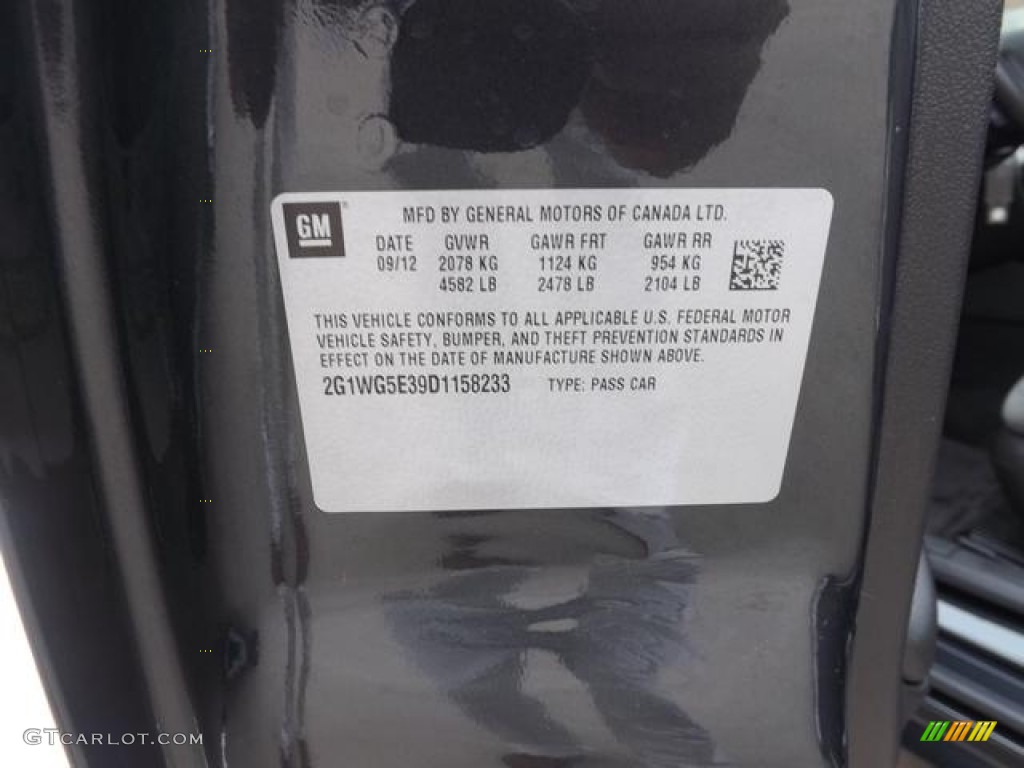 2013 Impala LT - Ashen Gray Metallic / Ebony photo #31