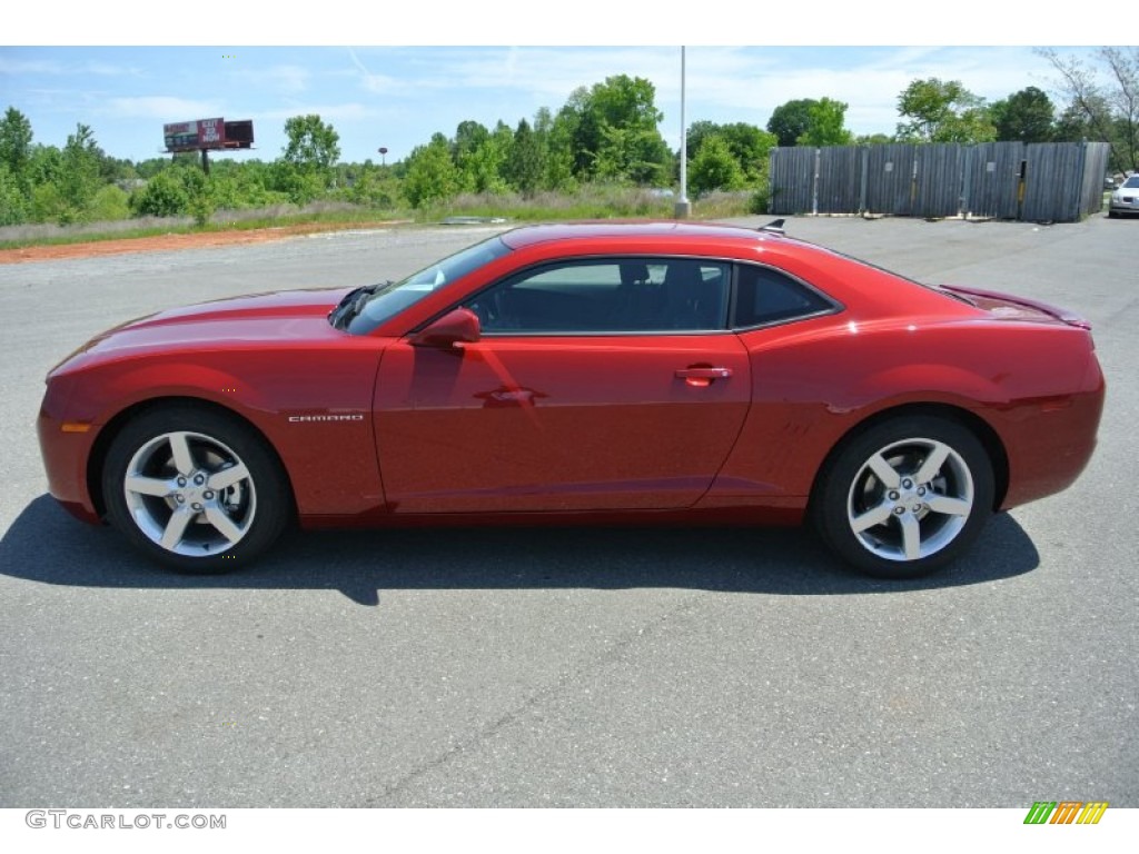 Crystal Red Tintcoat 2013 Chevrolet Camaro LT Coupe Exterior Photo #80852230