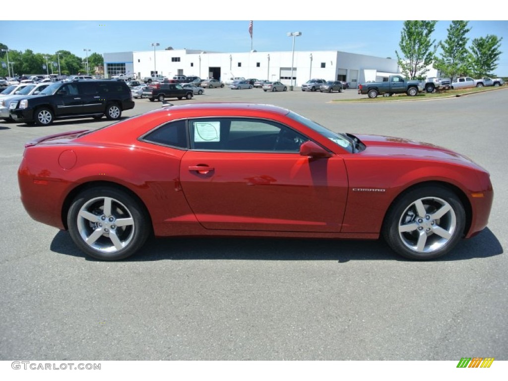 Crystal Red Tintcoat 2013 Chevrolet Camaro LT Coupe Exterior Photo #80852299