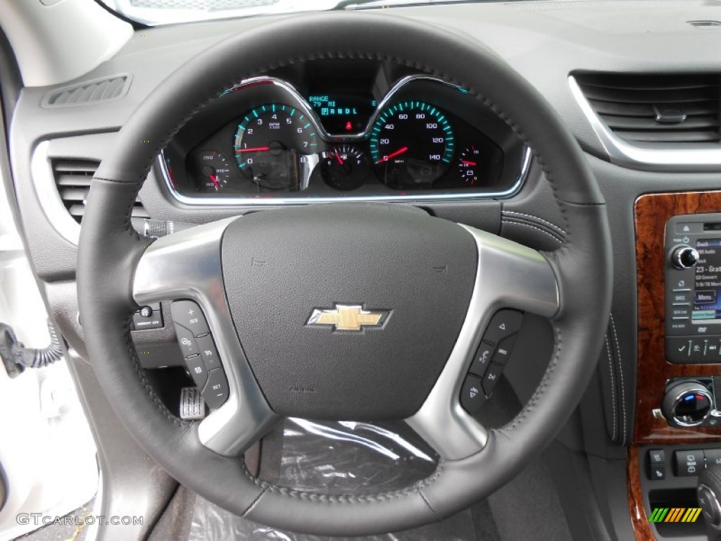 2013 Chevrolet Traverse LTZ Steering Wheel Photos
