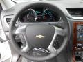 Ebony 2013 Chevrolet Traverse LTZ Steering Wheel