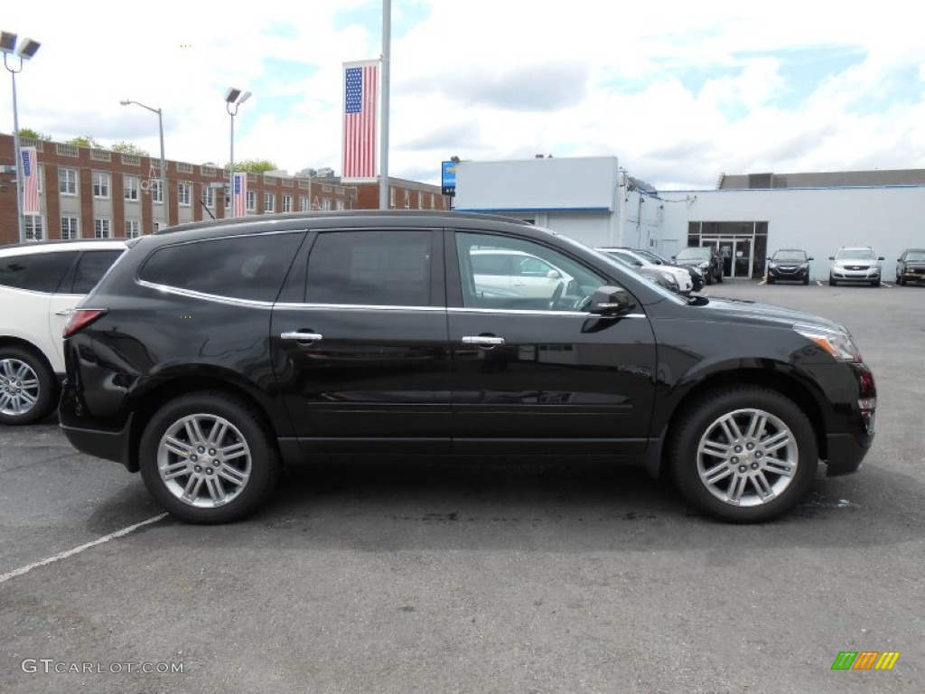 Black Granite Metallic 2013 Chevrolet Traverse LT Exterior Photo #80853152