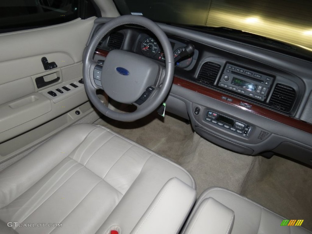 2011 Crown Victoria LX - Vibrant White / Medium Light Stone photo #19