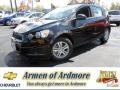 2013 Black Granite Metallic Chevrolet Sonic LT Hatch  photo #1