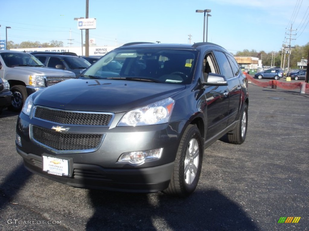 Cyber Gray Metallic Chevrolet Traverse