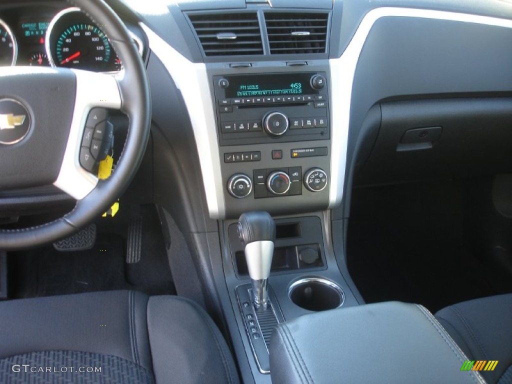 2012 Traverse LT AWD - Cyber Gray Metallic / Ebony photo #13