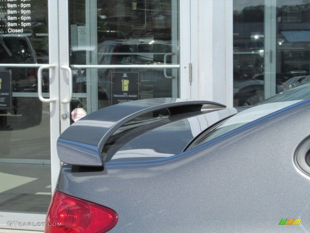 2008 Elantra SE Sedan - Carbon Gray Metallic / Gray photo #5
