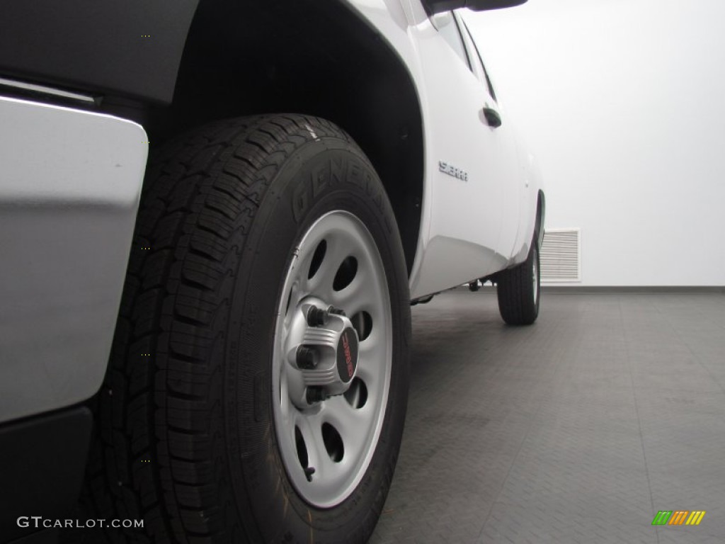 2013 Sierra 1500 Extended Cab - Summit White / Dark Titanium photo #5
