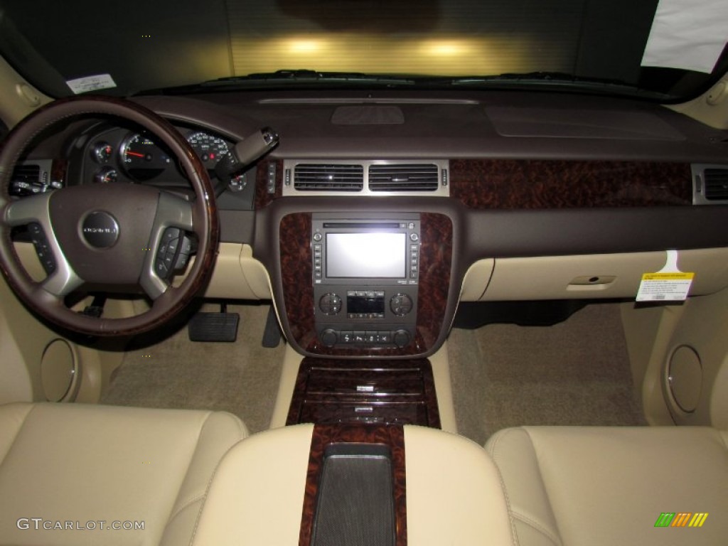 2013 Yukon Denali AWD - Onyx Black / Cocoa/Light Cashmere photo #3