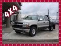 2002 Doeskin Tan Chevrolet Silverado 2500 LT Crew Cab 4x4  photo #1