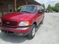 2002 Laser Red Ford Expedition XLT 4x4  photo #2