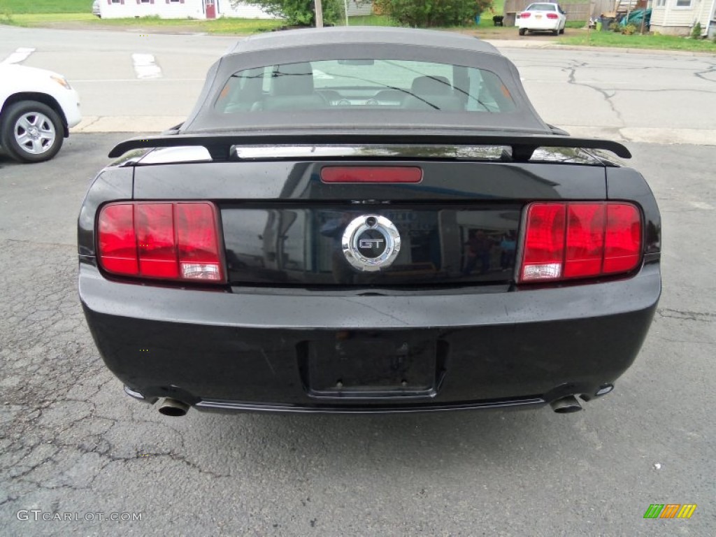2005 Mustang GT Premium Convertible - Black / Dark Charcoal photo #10